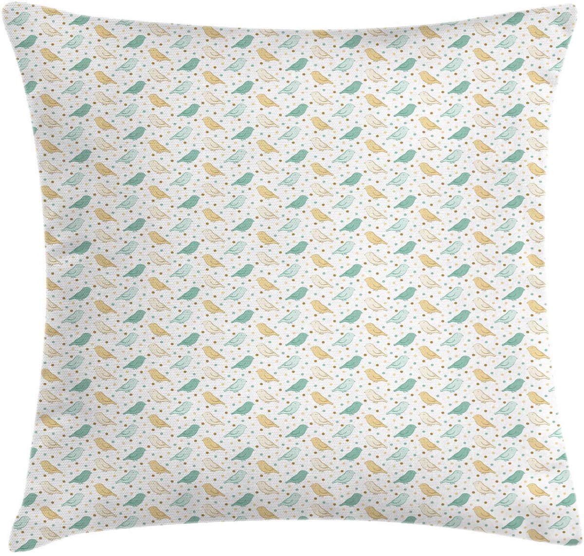 ABAKUHAUS Gedempte Kleuren Kussenhoes – Dubbelzijdig bedrukt – 40x40 cm Mehrfarbig
