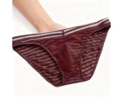 Doorschijnend Heren Ondergoed - Bruin - Boxershort - Lingerie
