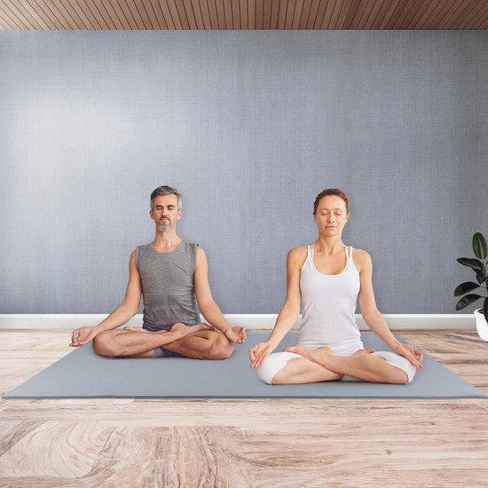 Grote Antislip Yogamat 6'x4' - 8mm Dikke Oefenmat voor Thuis — afbeelding 5