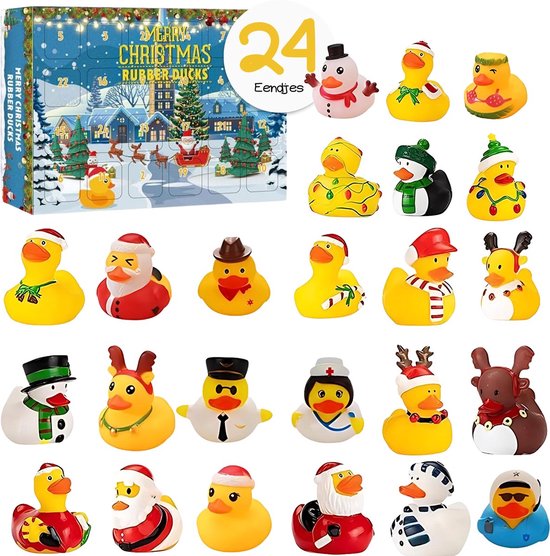 Kerstadventskalenderset 2025, 24 dagen, het perfecte aftelcadeau voor
