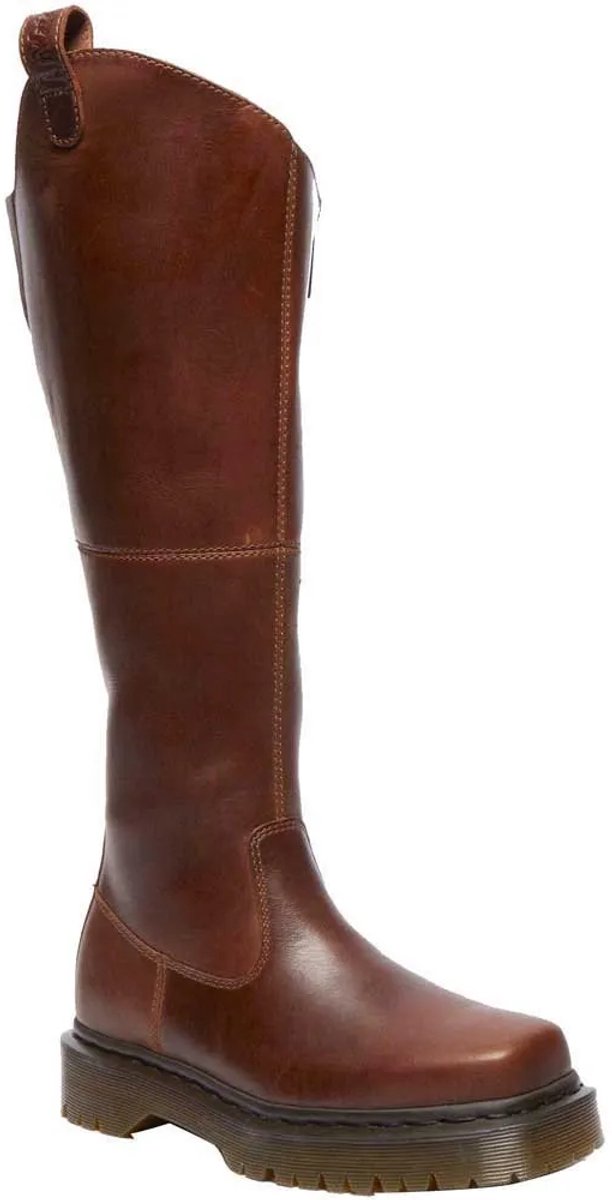 Dr Martens Amaayah Hi Laarzen Vrouw Butterscotch