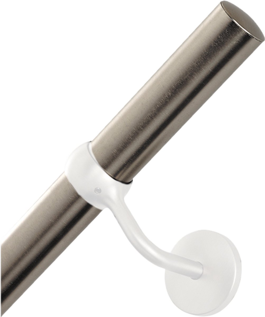 Kordo - Metalen leuning geborsteld - 2 m