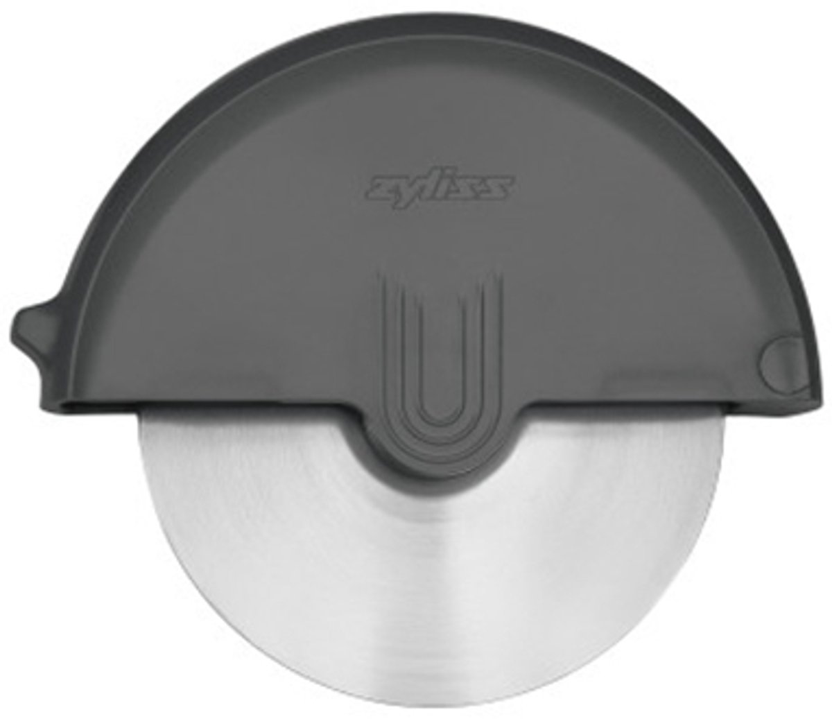 Zyliss Pizzasnijder – 13cm - Extra Scherp RVS Snijwiel – Ergonomische Pizzasnijder - Beluga Grijs
