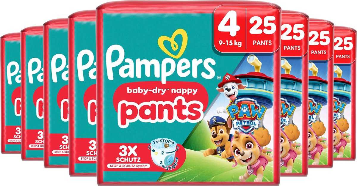 Pampers Baby-Dry Pants Maandbox maat 4