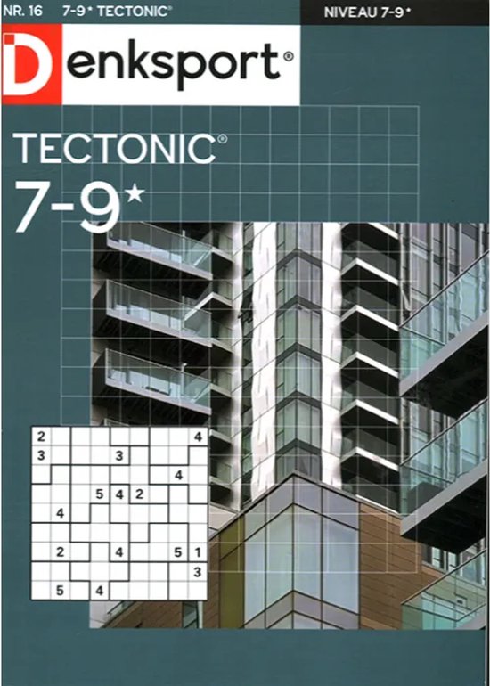 Denksport Tectonic - 7-9* 16 2025