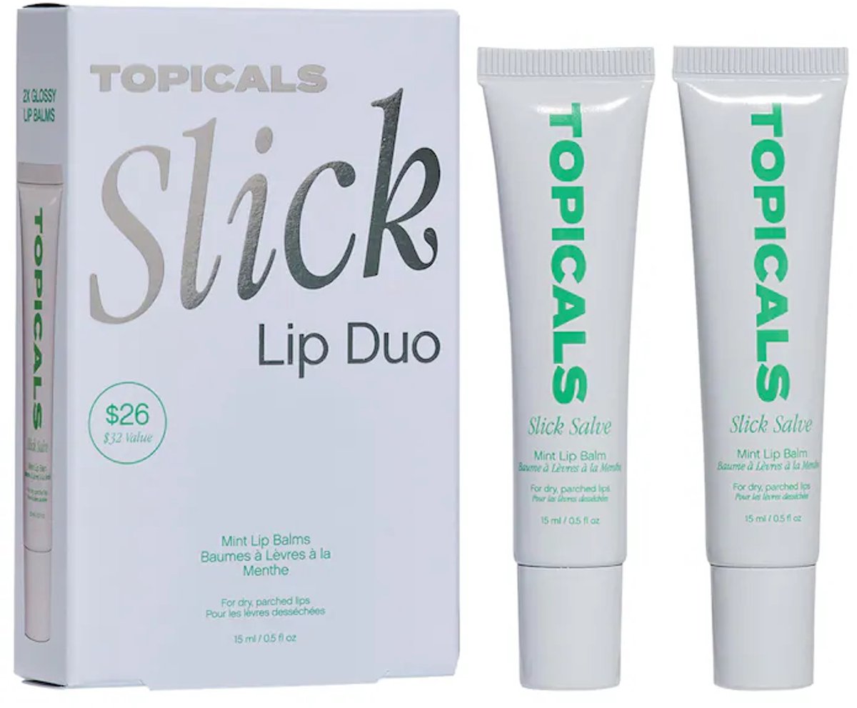 Topicals Slick Salve Glossy Lip Balm – Mint – Hydraterende & Verzachtende Lipbalm – 30 ml