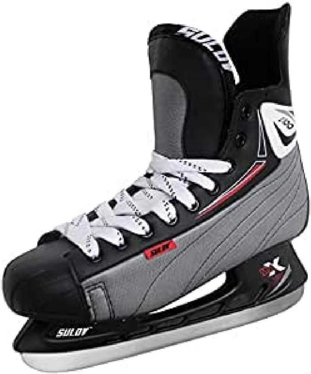 Heren IJshockeyschaatsen Zwart – Comfortabele Schaatsen voor Vrijetijdsgebruik Maat 41