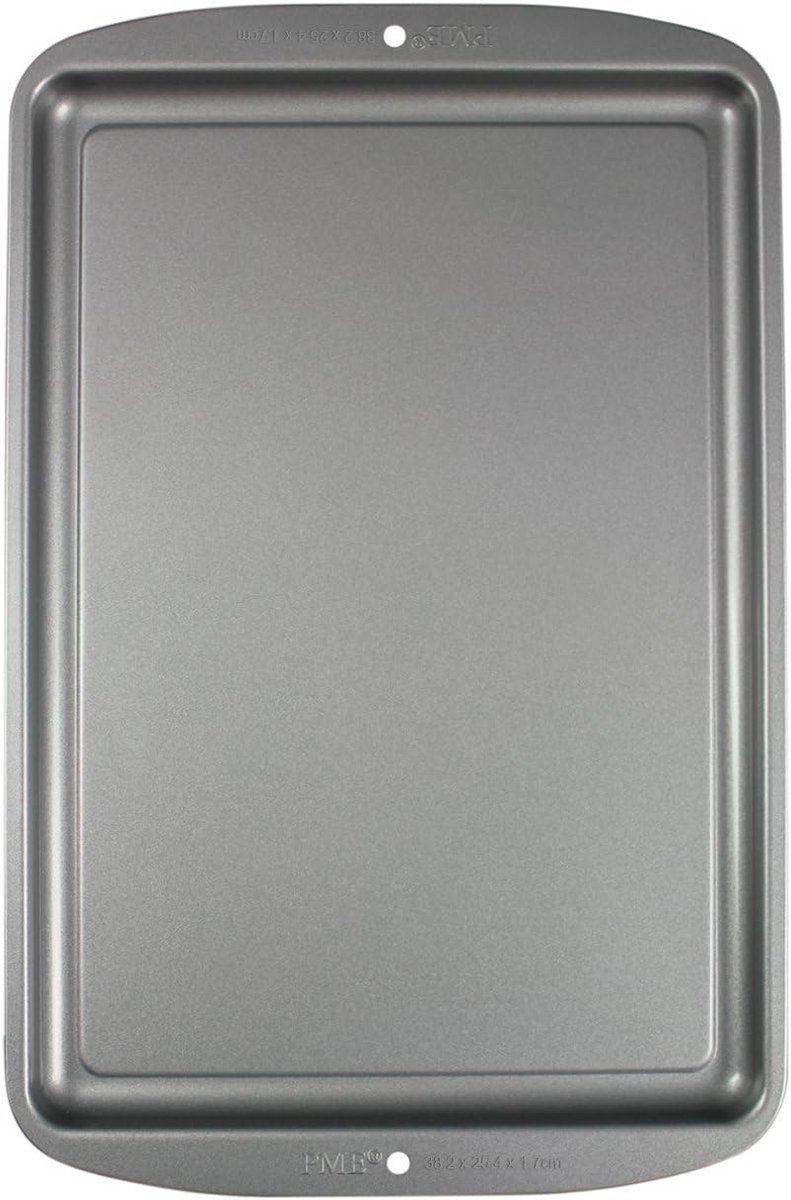 Middelgrote Bakplaat Koolstofstaal - Non-Stick voor Oven en Conventionele Oven - 38x25 cm