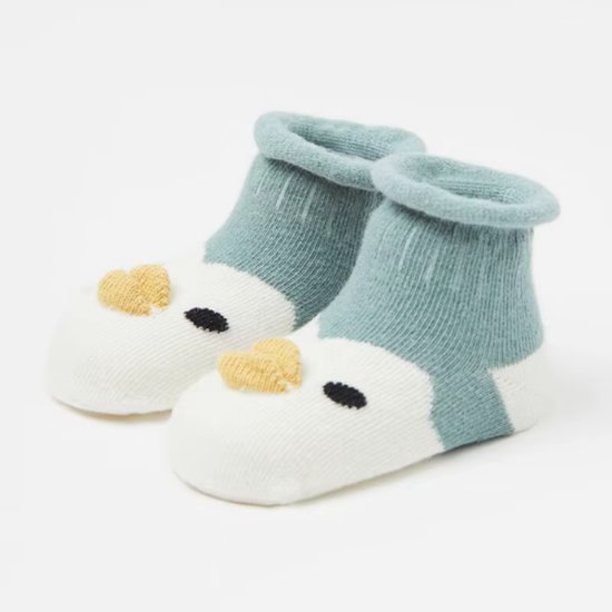 Babysokken - Katoen - Antislip - 0-12 maanden - Babysokjes - Baby Slofjes -