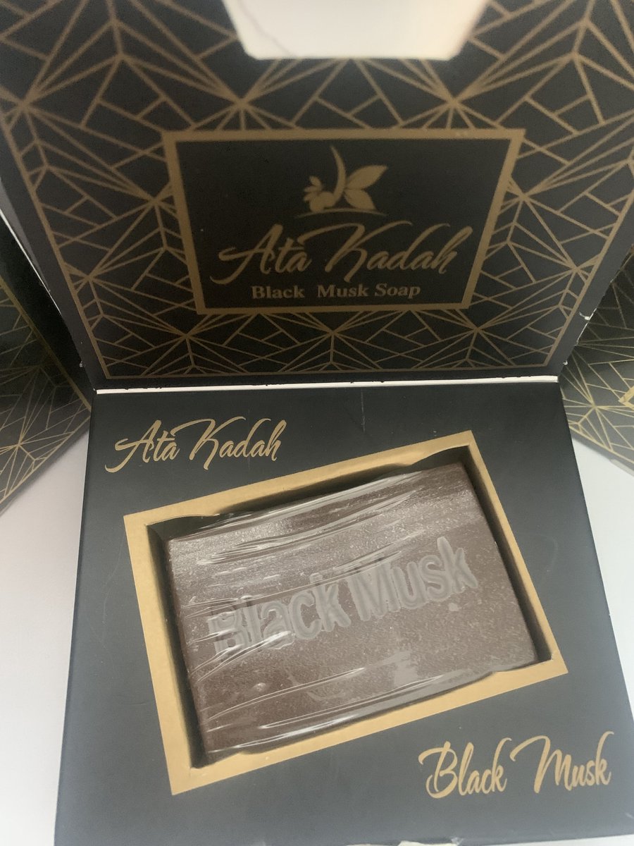 Black Musk Soap/zeeptablet