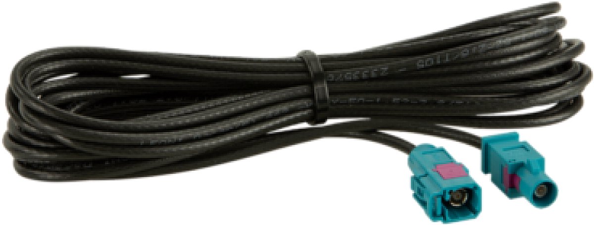 Antenne verlengkabel 500cm Fakra(m) - Fakra(f) ROKA - LEONIE Serie
