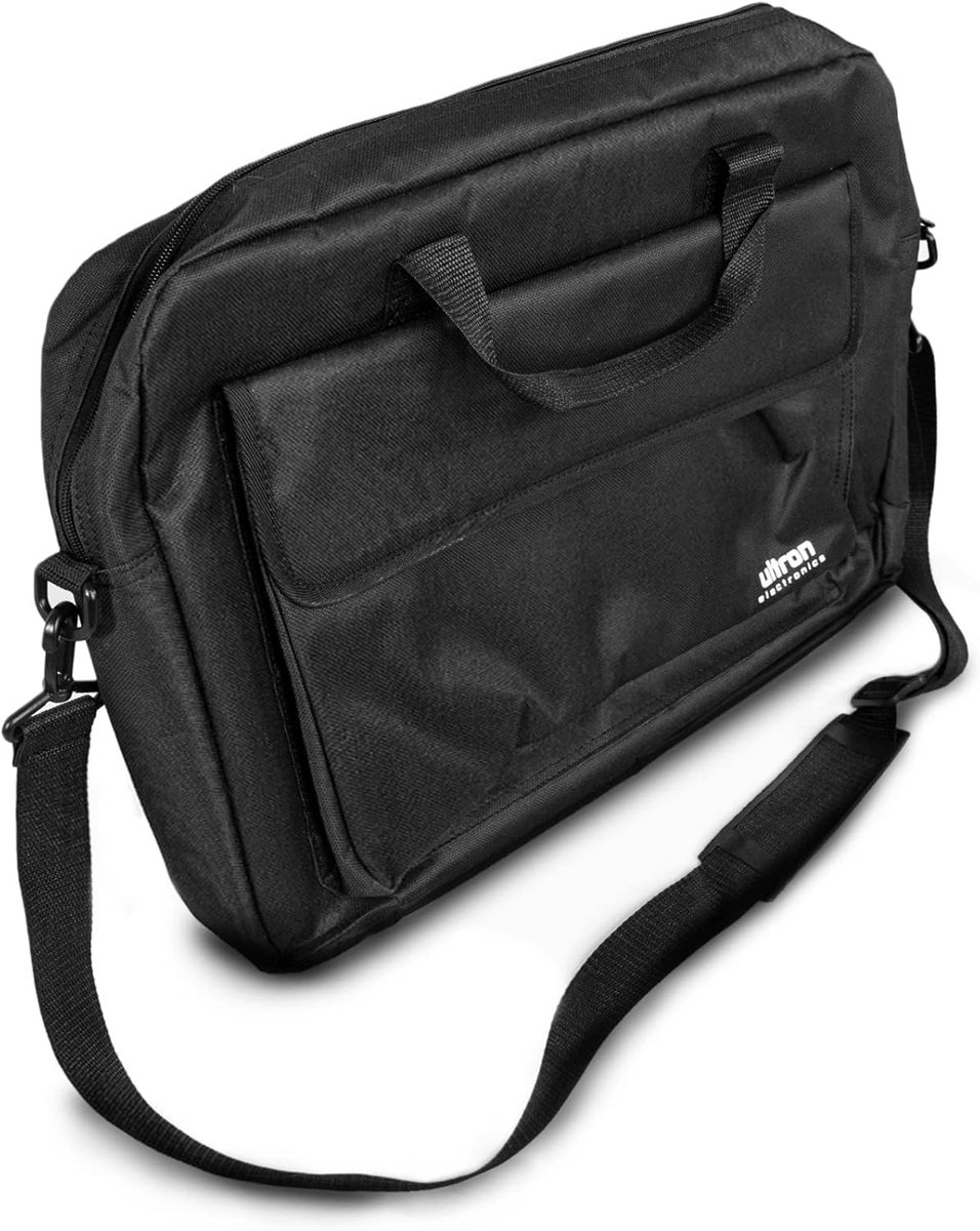 Waterdichte Laptoptas 17.3 Inch Zwart - Stevige Laptophoes met Schouderriem
