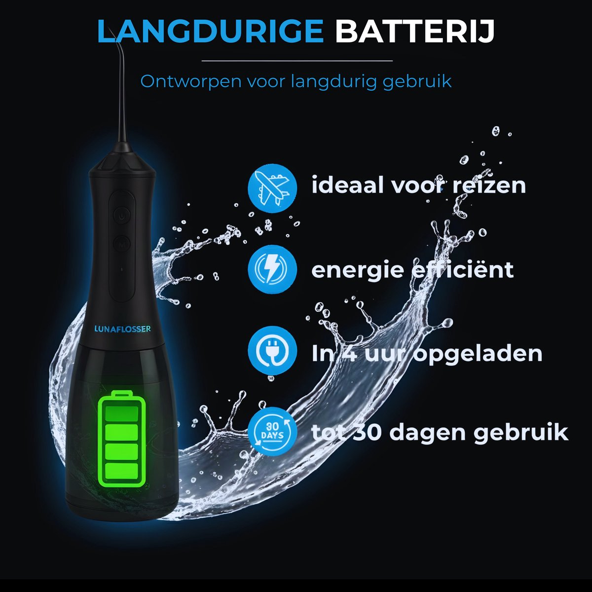 LunaGood Waterflosser - 5 Standen thumbnail 4
