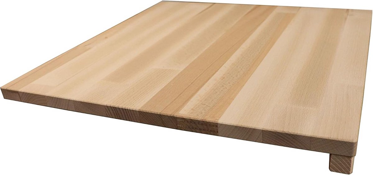 Vierkante Houten Deegplank Beukenhout 40x40 cm - Voor Pasta, Pizza en Bakken
