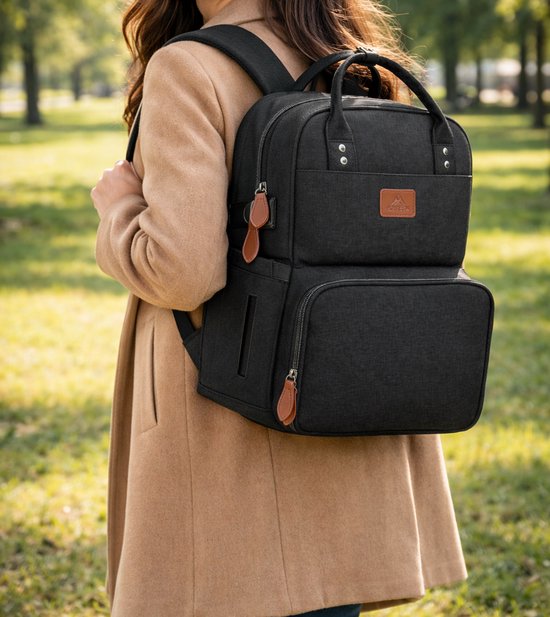 Dames Heren Rugzak 40L MATEIN Rugzak Met Geïsoleerde Lunchbox - Voor 15,6 Inch Laptop, USB-poort, Waterbestendig, Picknick En Camping MATEIN