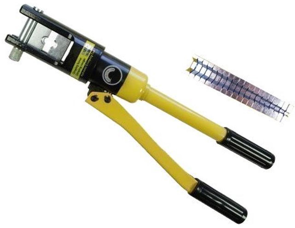 Hydraulische Krimptang 16 Ton voor 16-300mm² Kabel met 11 Matrijzen - Koper & Aluminium