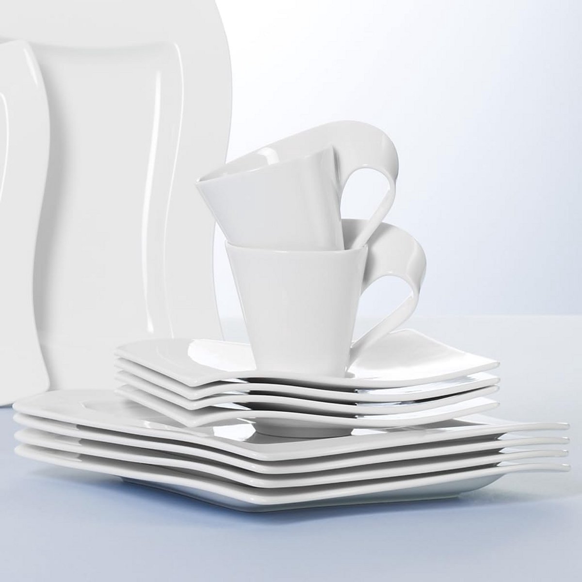 Trendsettende Koffieschotel en Theeschotel van Premium Porselein