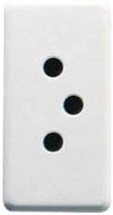 Dubbele Schuko IP44 Stopcontact Met Scharnierende Afdekking Standaard