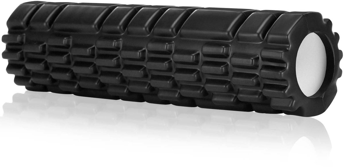 IMPERATORIS® Foam Roller - Massage Roller - Fitness Rol voor Pilates - Triggerpoint Massage - Spierherstel - EVA Schuim - 30 cm - Zwart