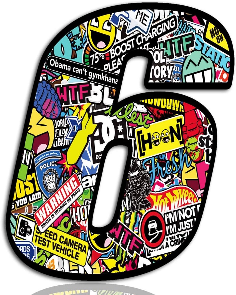 Race Startnummer Sticker Vinyl voor Auto Motorfiets en Motorsport
