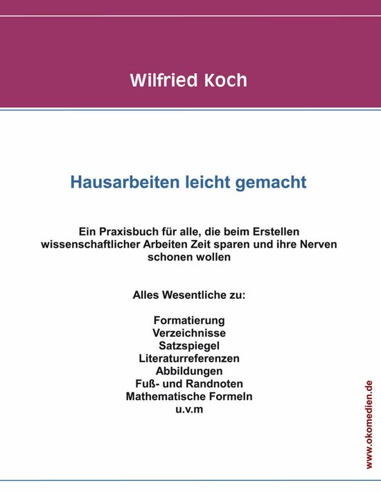 Hausarbeiten leicht gemacht - cover