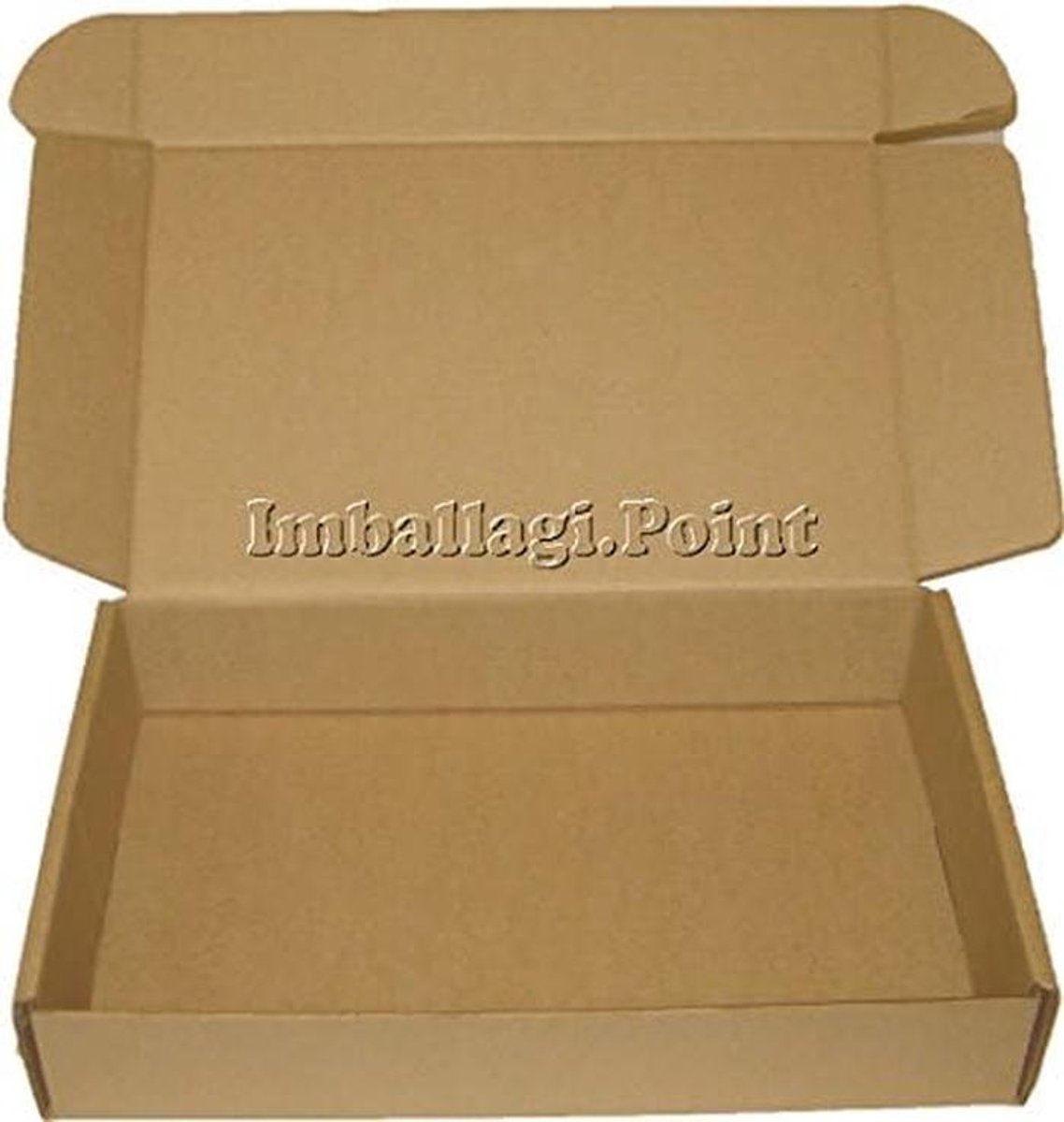 10 Stuks Kartonnen Verzenddozen Plat Verpakt 24x18x5 cm