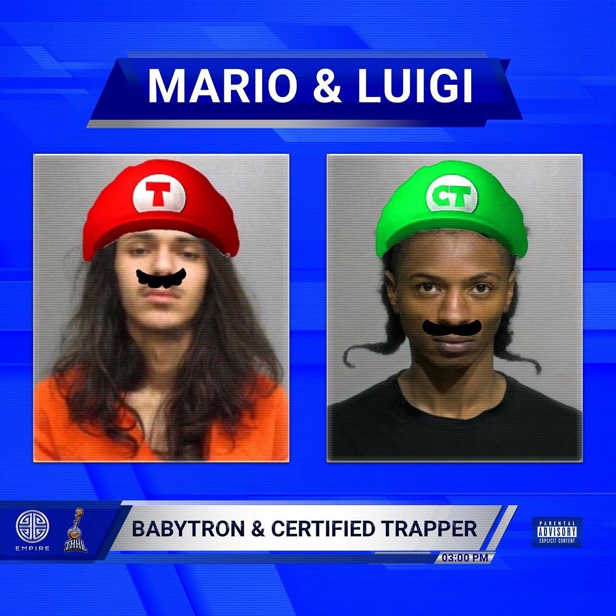 Babytron & Certified Trapper - Mario & Luigi (LP) (Picture Disc)