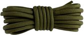 Ronde schoenveters Legergroen 160 cm- Youhomy Outdoor/ sport schoenen veters- dikte 5 MM