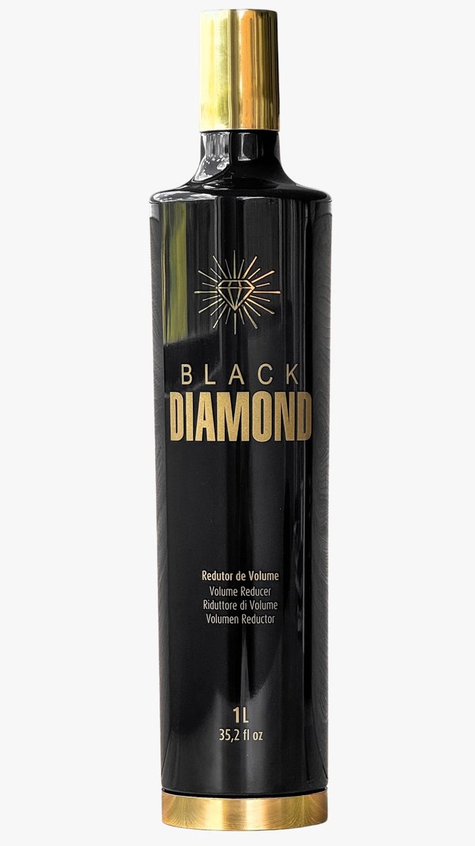 Black Diamond Proteïne Behandeling voor Haar – Anti-Pluis Intensieve Glans & Natuurlijk Steil Effect – Formaldehyde Vrij – Haartreatment 1000 ml