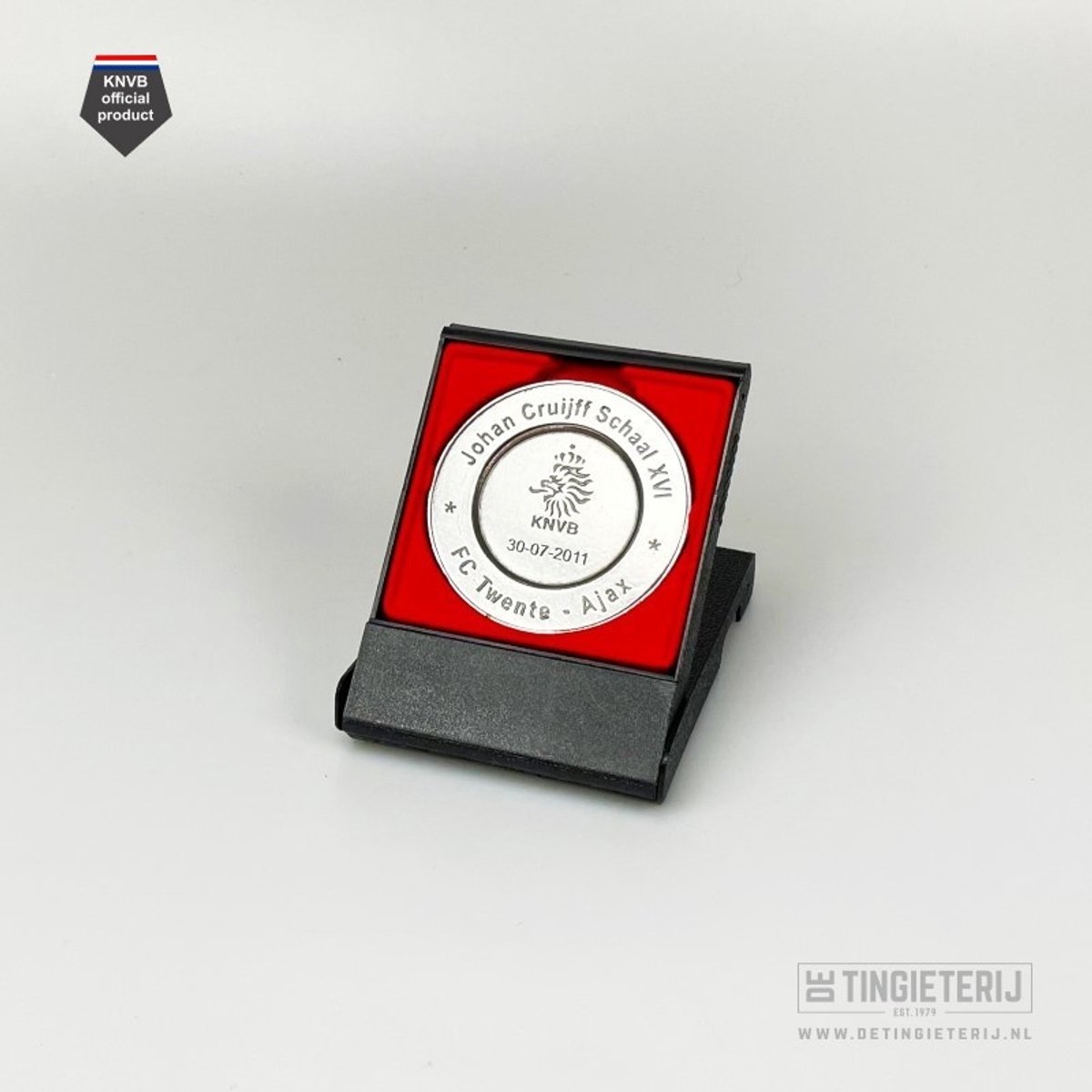 Johan Cruijff Schaal 2011 - FC Twente - Minischaal - Unieke miniatuur -FC Twente fanartikel - KNVB - Handgemaakt en uniek