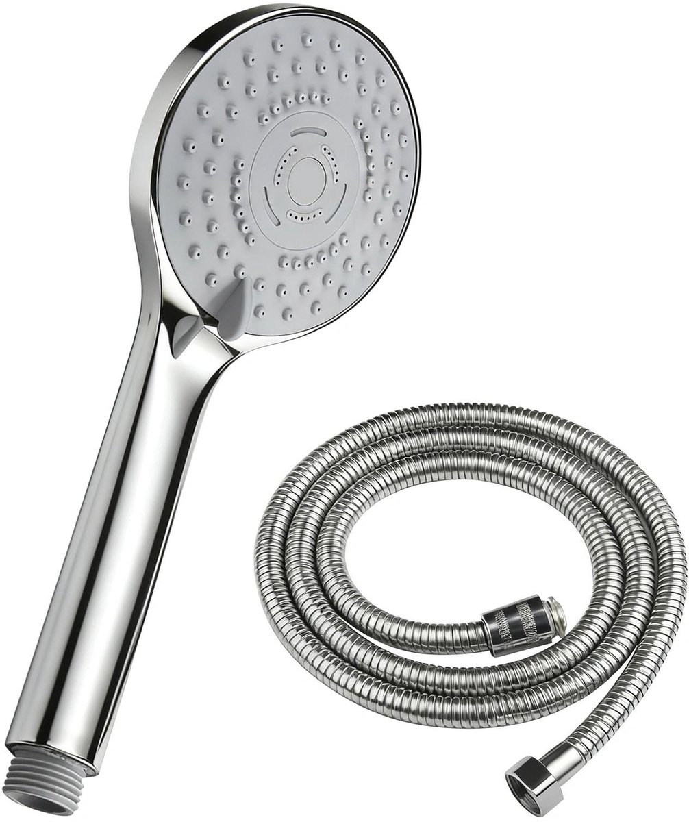 Unyqoos® Handdouche met vijf straalopties en waterbesparende functie voor comfort