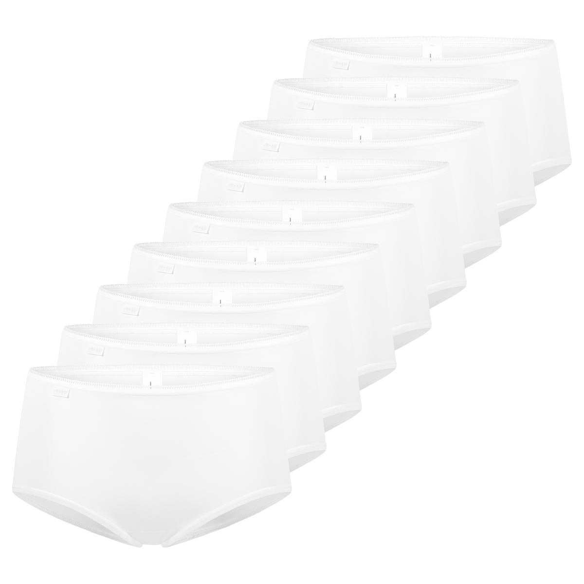 sloggi Dames midi slip 9 pack 24/7 Microfibre