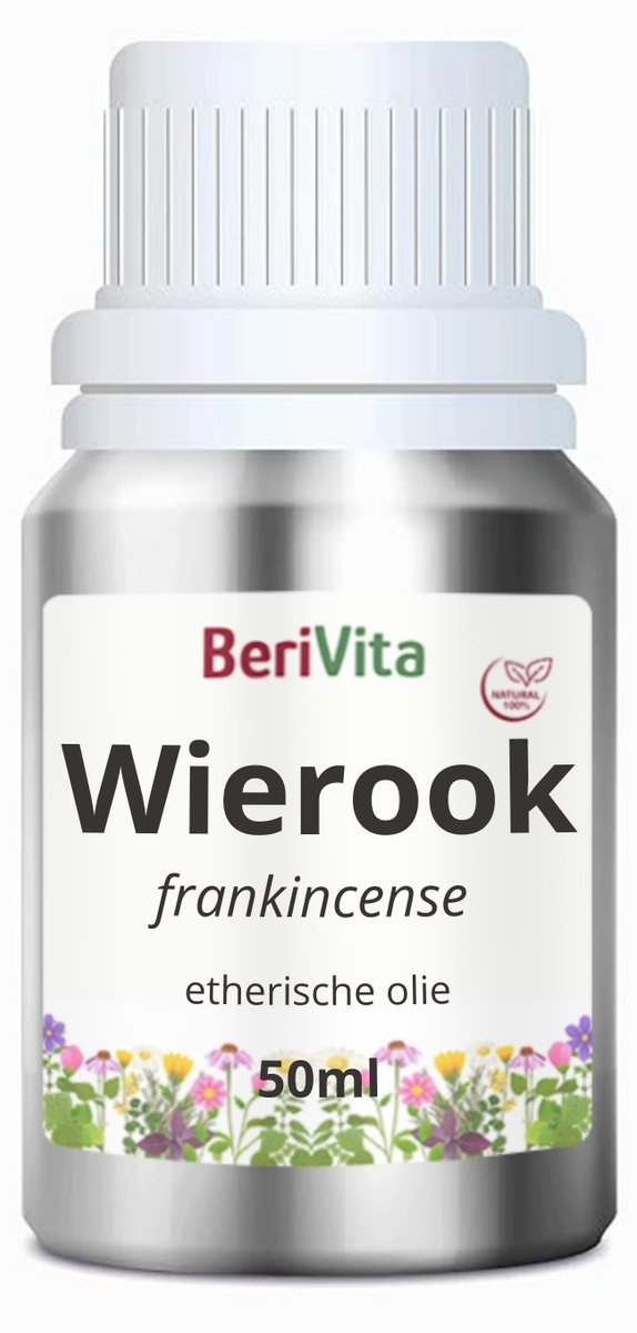 Wierookolie 50ml - Pure Etherische Wierook Olie van Boswellia Carteri - Frankincense - Olibanum
