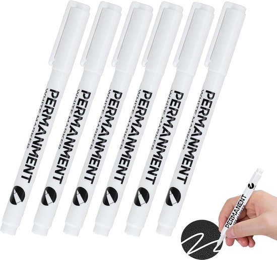 Raam markers gekleurd - hobby viltstiften - Kantoorartikelen online