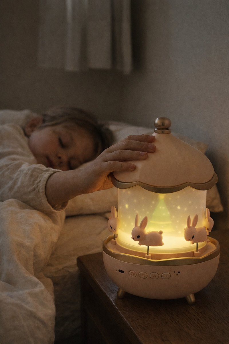 BOECKIE Droomlamp - Sterrenprojector lamp Kinderkamer - RGB Nachtlampje met Sterrenhemel Projector – foto 6