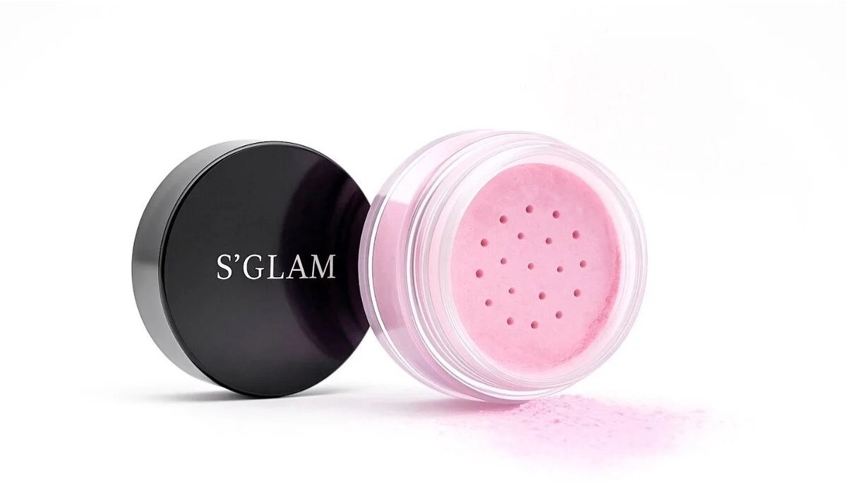 S'GLAM - FaceApp Finish Loose Baking & Setting Powder – Cotton Candy - Roze Transparant Poeder