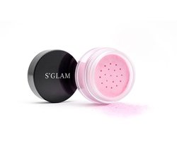 S'GLAM - FaceApp Finish Loose Baking & Setting Powder – Cotton Candy - Roze Transparant Poeder