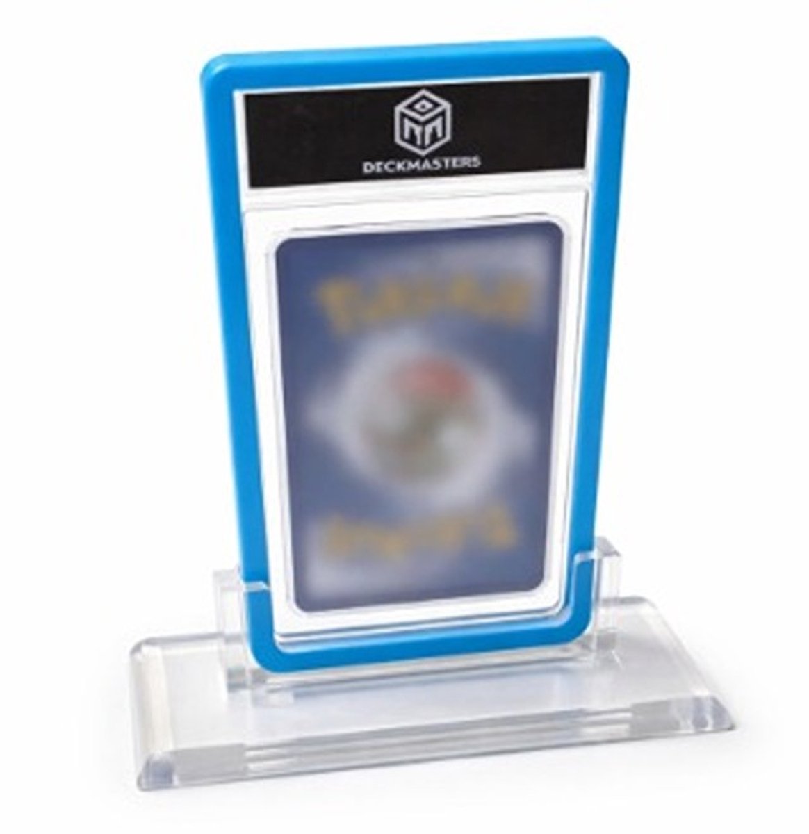 Deckmasters - Acryl Standaard voor PSA Slabs – Inclusief Acryl Slab & licht blauwe Slab Guard / slab bumper – Kaarthouder voor Trading Cards – slab beschermer – PSA display