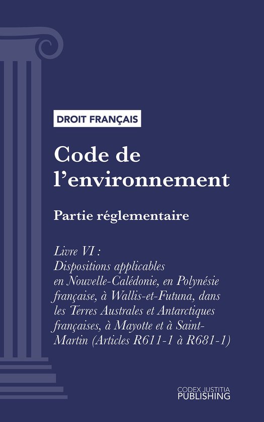 Code de l'environnement - cover