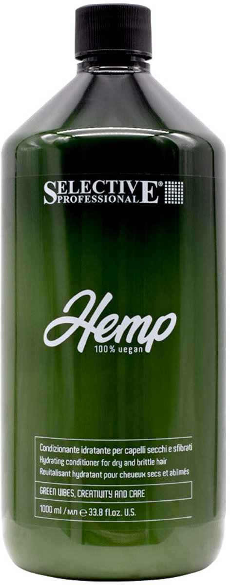 HEMP Hydrating conditioner for dry hair brittle hair 1000ml