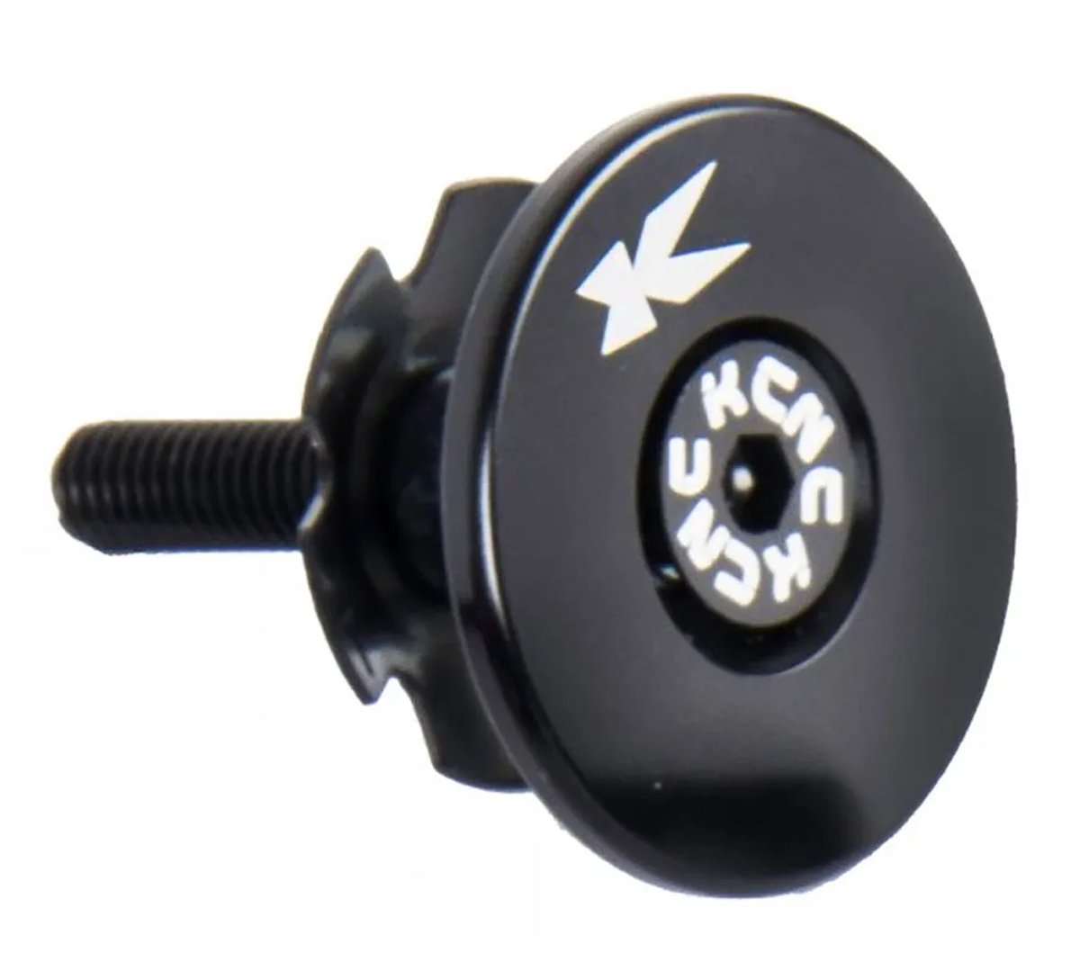 Kcnc Flat Cap Kit Ii 1 1/8 Spider Balhoofdset Zwart 1 1/8´´
