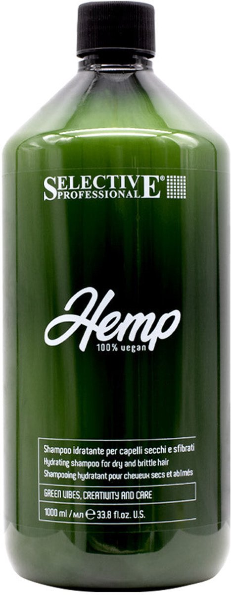 HEMP Hydrating shampoo for dry hair brittle hair 1000ml