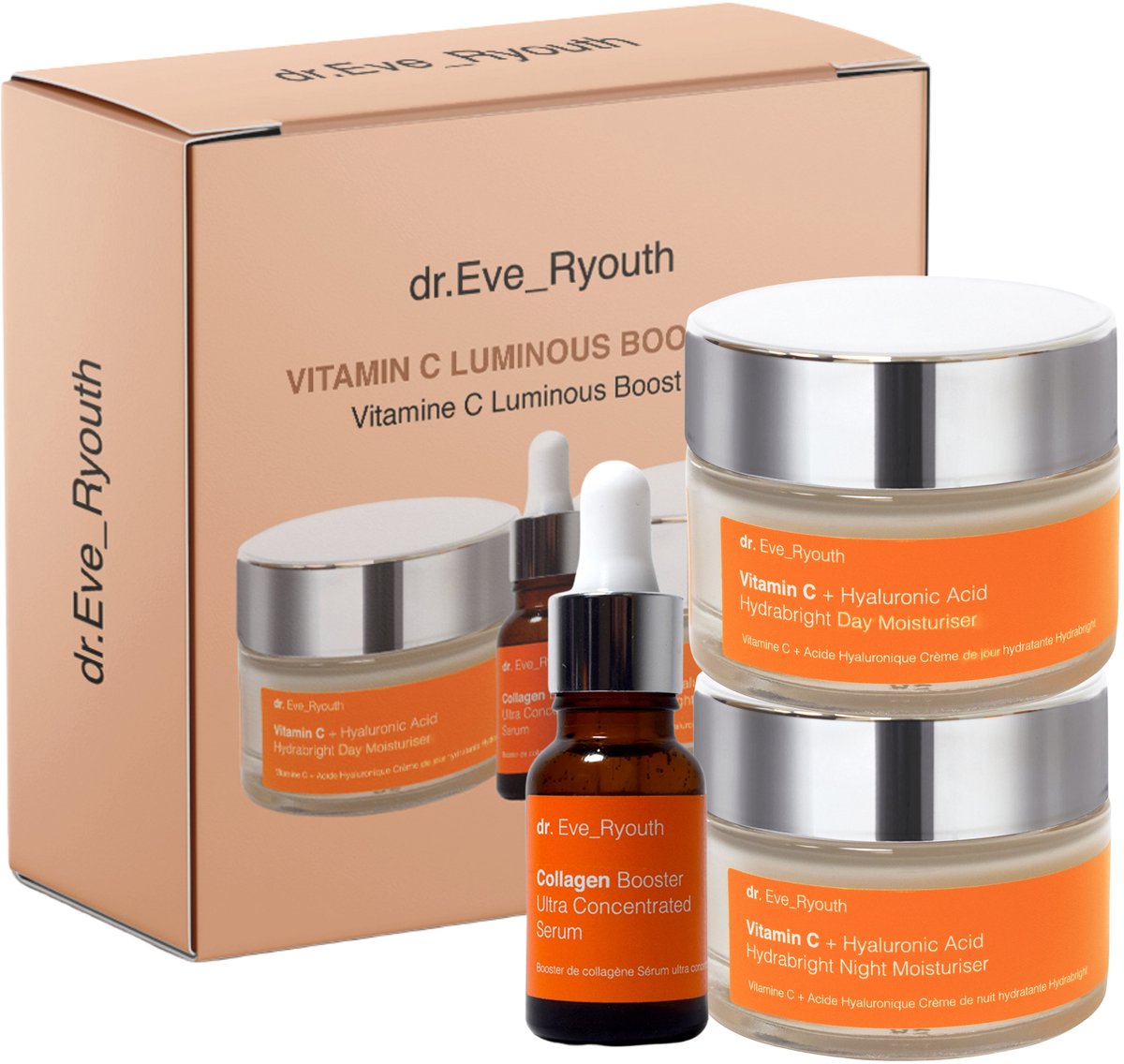 Dr. Eve_Ryouth Vitamine C & Hyaluron Set