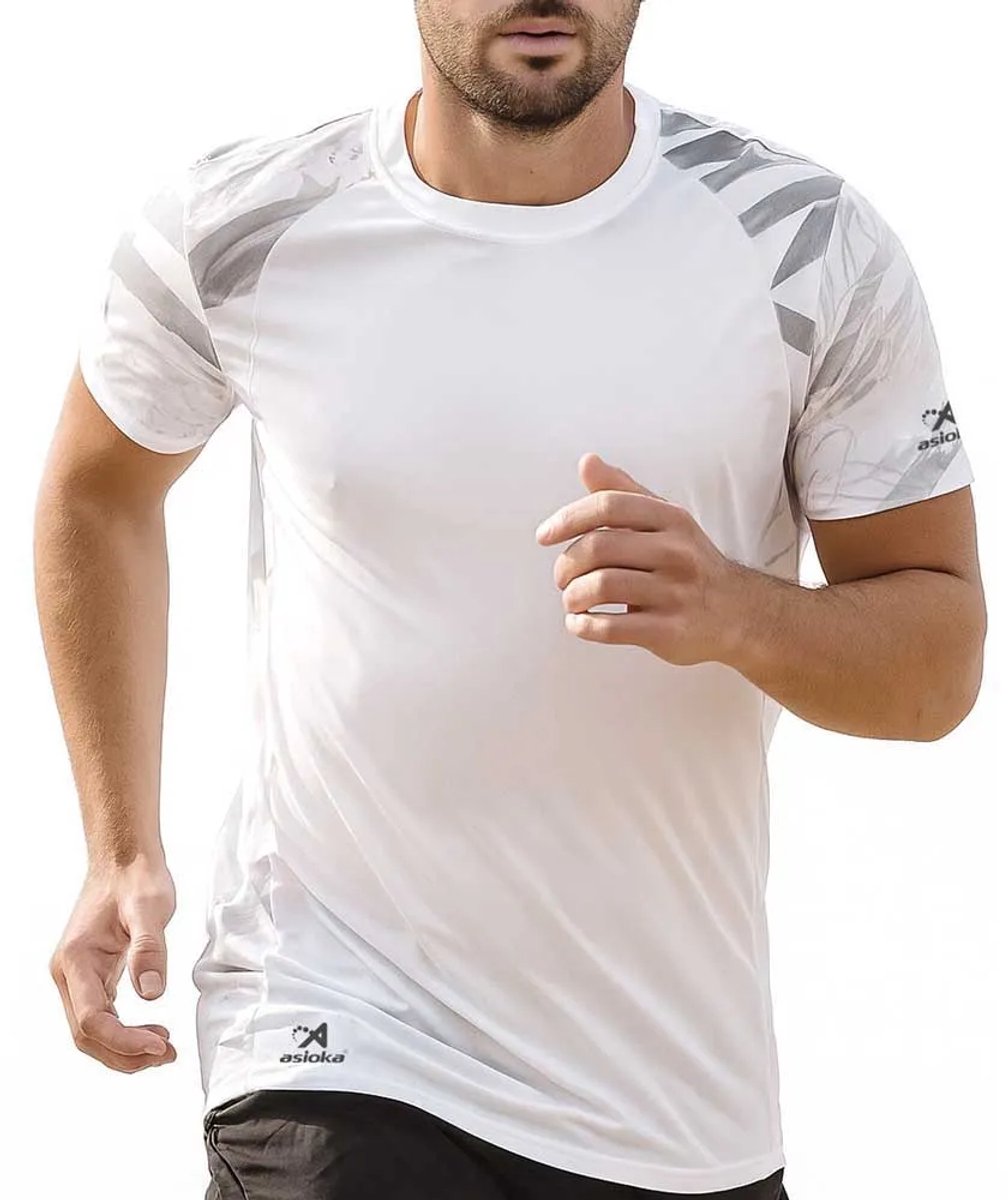 Asioka Valencia T-shirt Met Korte Mouwen Wit 2XL