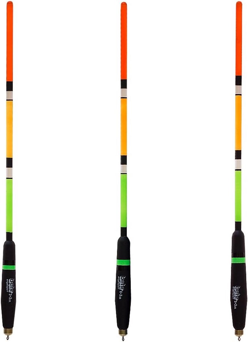 Karper Visgerei Dobbers Set - 3 Waggler Floats - Veelzijdige Poses in Meerdere Gewichten