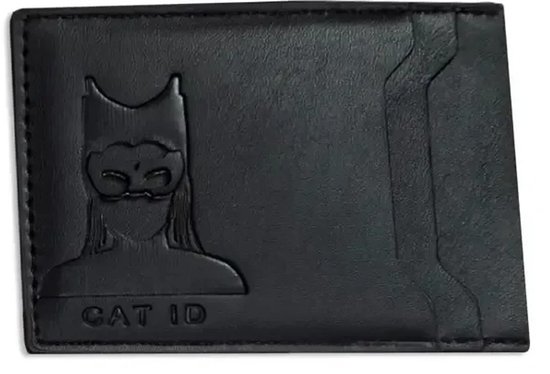 Catwoman Portemonnee - Pasjeshouder - Kaarthouder - Identiteitsbewijs - Visitekaarthouder - Zwart