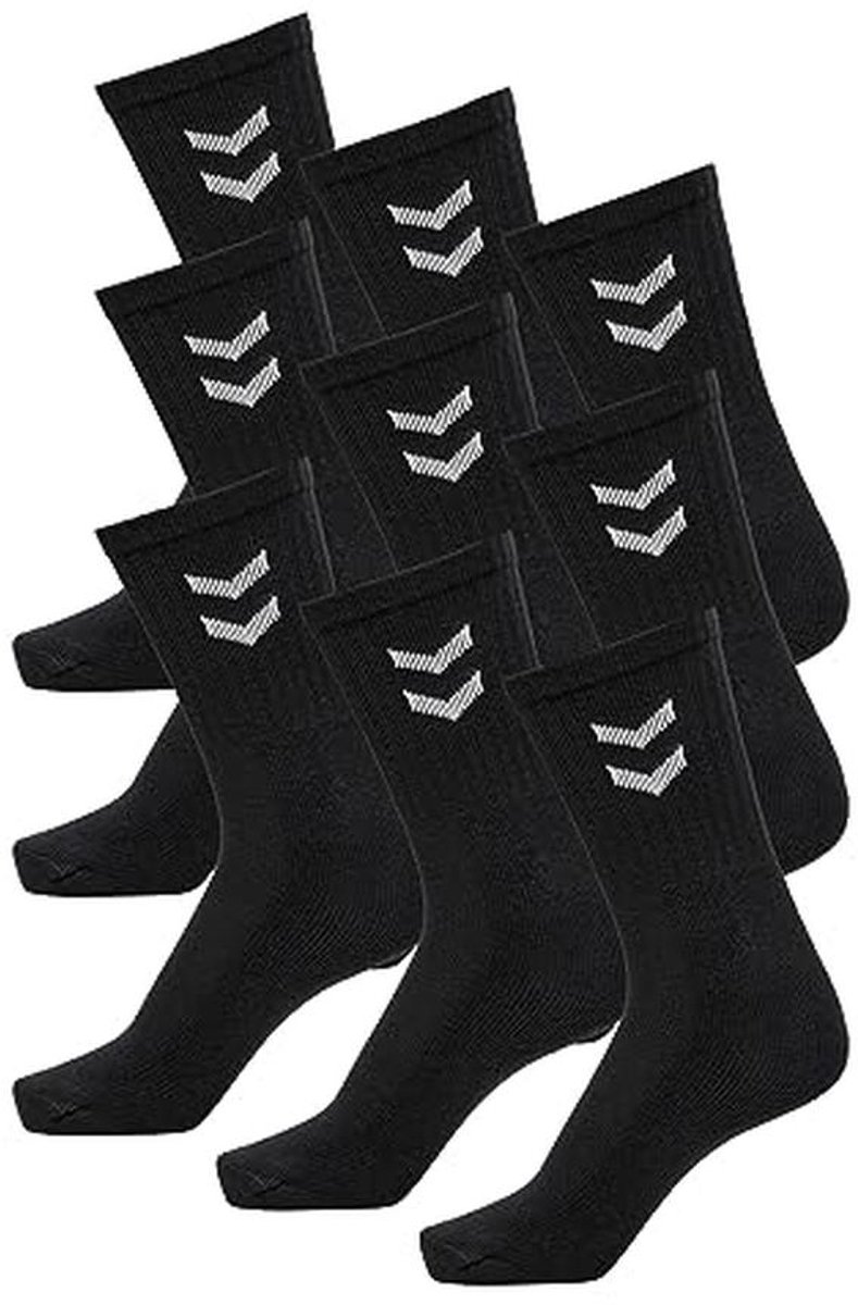 9 Paar Uniseks Basic Sokken