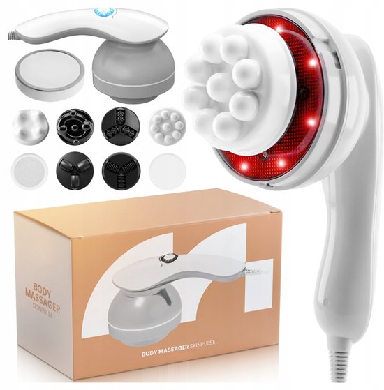 Edutoys MOZY Massageapparaat 9 in 1 met Verstelbare - edutoys - €39,95