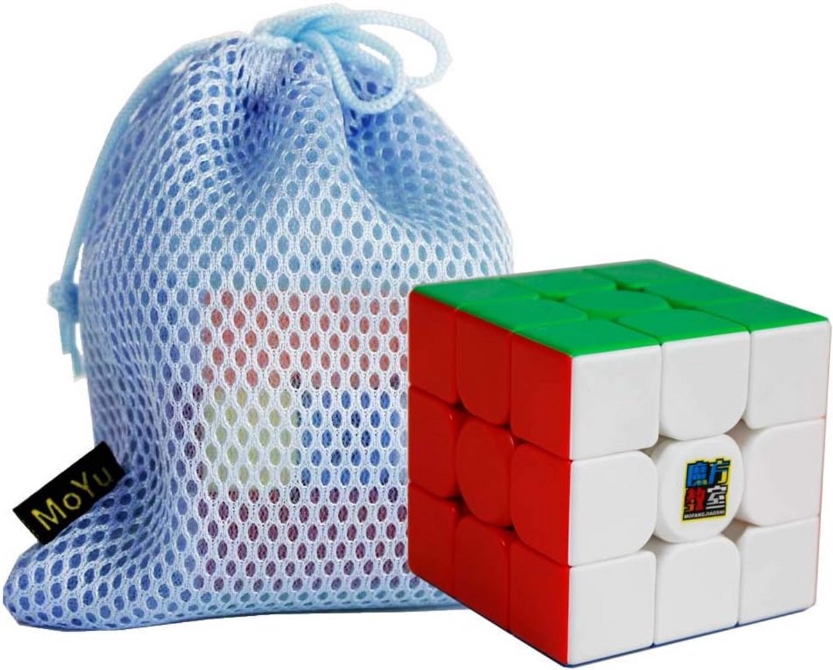 Stickerless 3x3 Kubus - Soepel Puzzel voor Brain Teasers en Klaslokaal