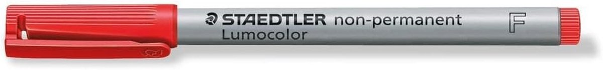 Overheadpennen en correctiemarkers, fineliner, universele pen, niet-permanent, rood